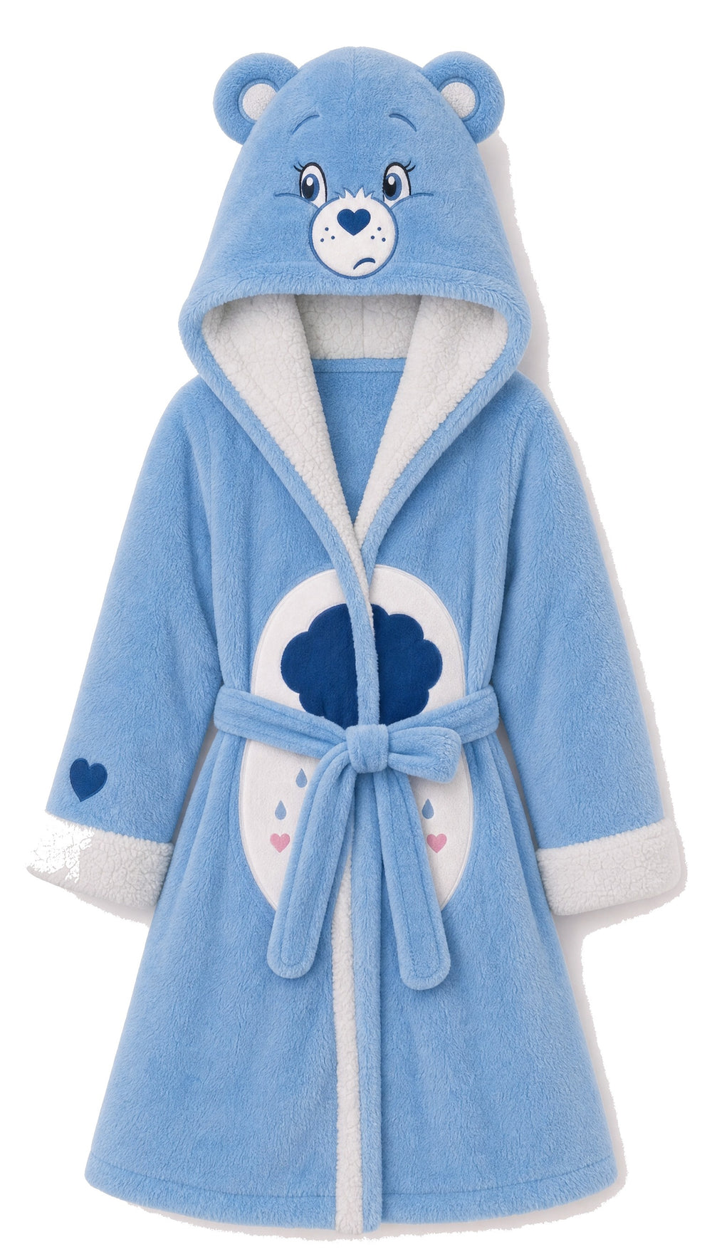 Heated robe Rainy Blue